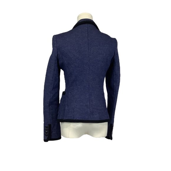 Zara Woman Blue Blazer - Picture 2 of 4